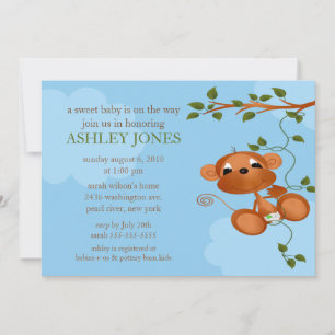 Invitation Shower pour bébé Sweet