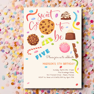 Invitation Si doux d'être... anniversaire des enfants
