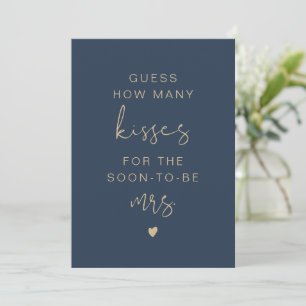 Invitation SIGNE MARINE CAITLIN : Combien de baisers