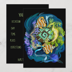 Invitation SIGNE Zodiaque Pisces
