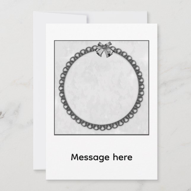 Invitation Silver Bells (Devant)