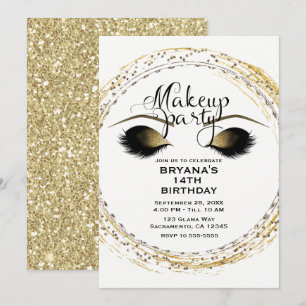 Invitation Silver & Gold Maquillage Eyelashes Glam Beauty Par