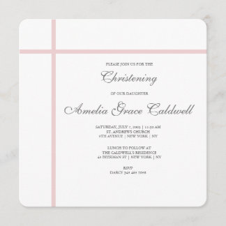 Invitation Simple baptême