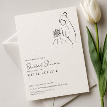 Simple Dessin De Mariée Moderne Cadeaux De Mariage