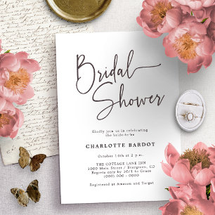 Invitation Simple Faire- Part Mariage