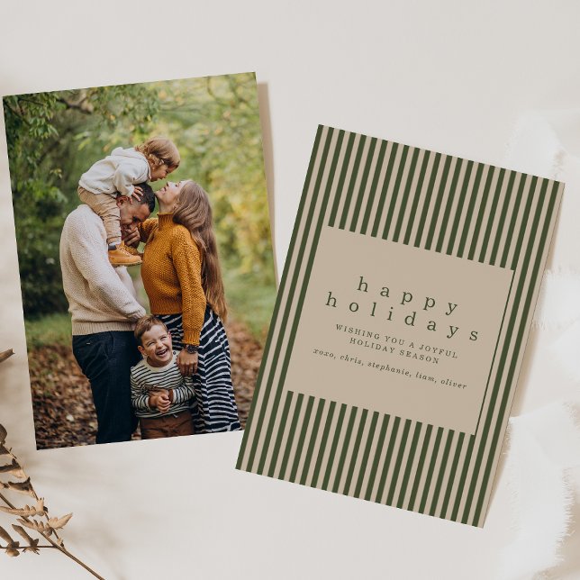 Invitation Simple Holiday Card with Photo (Créateur téléchargé)