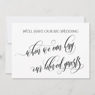 Invitation Simple Quand Nous Pouvons Vous Embrasser Mariage R