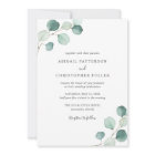 Simple Rustique Eucalyptus Verdure Mariage élégant