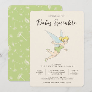Invitation Simple Tinker Bell Baby Sprinkle