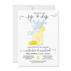 Sip & Dip Lemonade Pool Douche