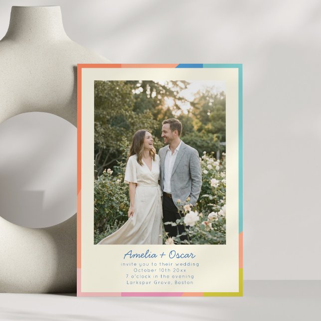 Invitation Site Web de Réponse au Mariage avec QR Code de Pho (Créateur téléchargé)