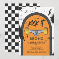 Skateboard Come Kick It Urban Sport Fête d'anniver