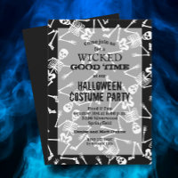 Skeletons Halloween noir