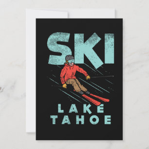 Invitation Ski Lake Tahoe