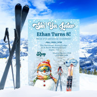 Ski Ya Plus Tard Après Ski Hiver Neige Garçons Ann