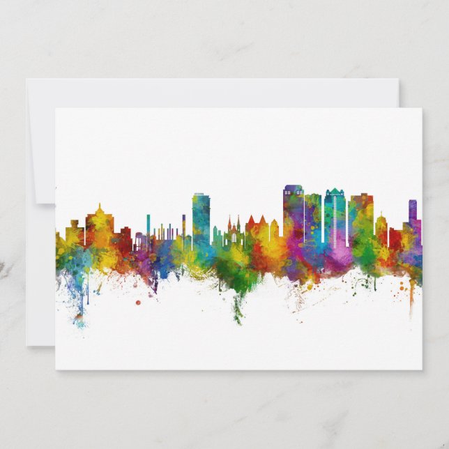 Invitation Skyline de Birmingham (Devant)
