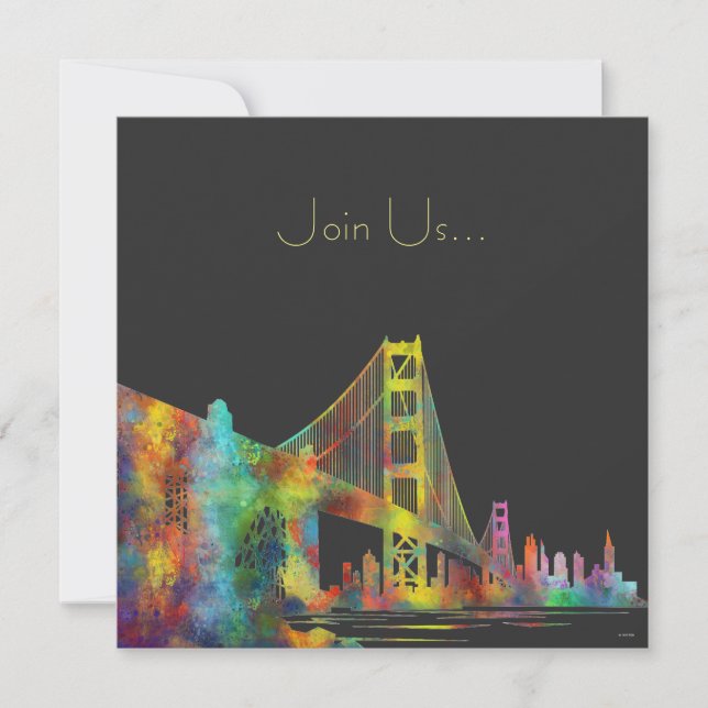 INVITATION SKYLINE DE SAN FRANCISCO (Devant)