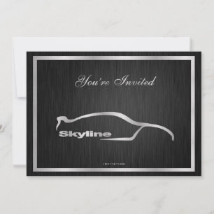 Invitation Skyline élégante