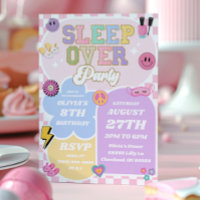 Sleepover Preppy Varsity Patch Anniversaire