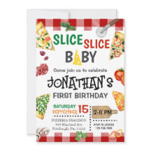 Slice Baby Pizza Party 1er anniversaire