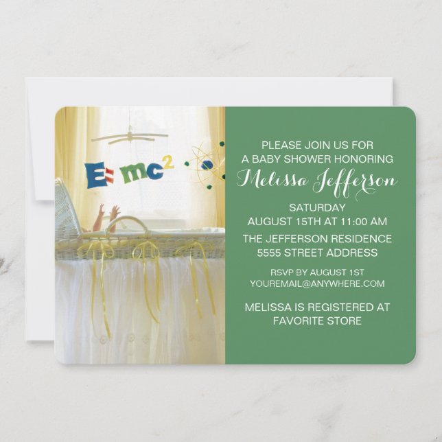 Invitation Smart from the Start New Baby (Devant)