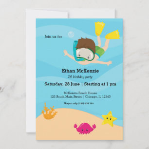 Invitation Snorkeling