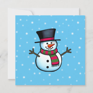 Invitation Snowman