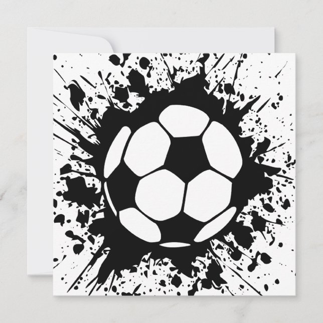 Invitation soccer (Devant)