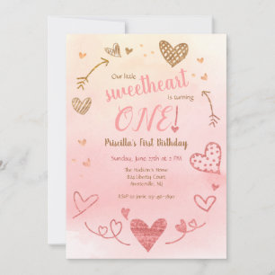 Invitation Soeur fête d'anniversaire