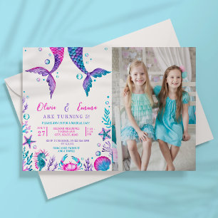 Invitation Soeurs conjoint Anniversaire Fête de la poule de s
