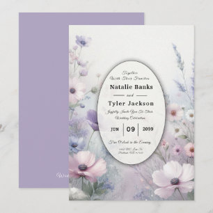 Invitation Soft Fleur sauvage Meadow Daydream