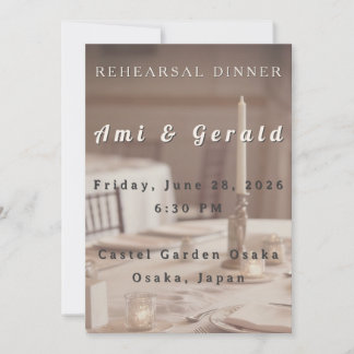 Invitation Soft Neutral Aesthetic Editable Template