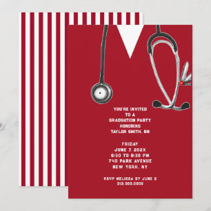 Invitation Soins infirmiers - Fête des diplômés de l'école