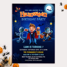 Soirée Anniversaire de enfant du costume d'Hallowe
