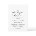 Soirée Calligraphie Élégante Avant Le Dîner De Rép