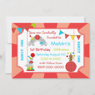 Invitation Soirée Carnival Ticket Party !