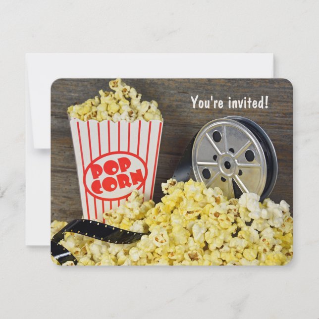 Invitation Soirée cinéma (Devant)