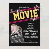 Soirée cinéma de famille, événement PTO de Pta de