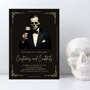 Invitation Soirée costumée Halloween