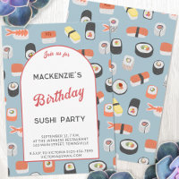 Soirée d'anniversaire du Sushi