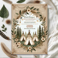Soirée d'apéritif de la forêt de Boho enchantée