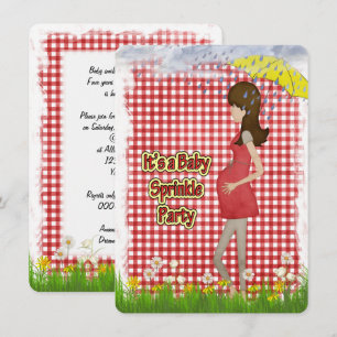 Invitation Soirée d'arrosage pour bébé