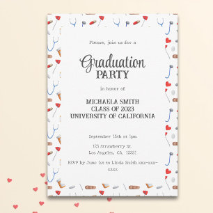Invitation Soirée de fin d'études du meilleur docteur