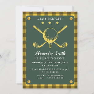 Invitation Soirée de golf