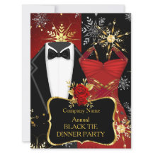 Soirée de Noël en smoking noir