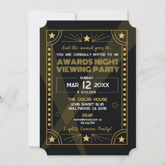 Invitation Soirée de remise