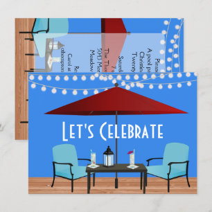 Invitation Soirée d'été