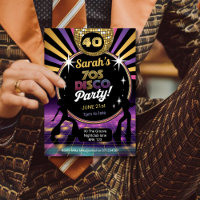 Soirée disco des années 70 soixante-dix hippy anni