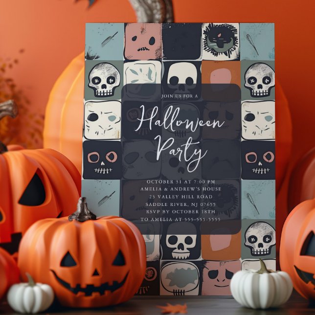Invitation Soirée Halloween (Créateur téléchargé)