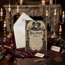Soirée Halloween Adulte Crâne Gothique Vintage